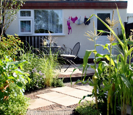 Planting at Shrewsbury Flower Show 2009